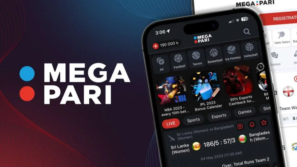 Megapari Mobil Uygulama Türkiye Görseli