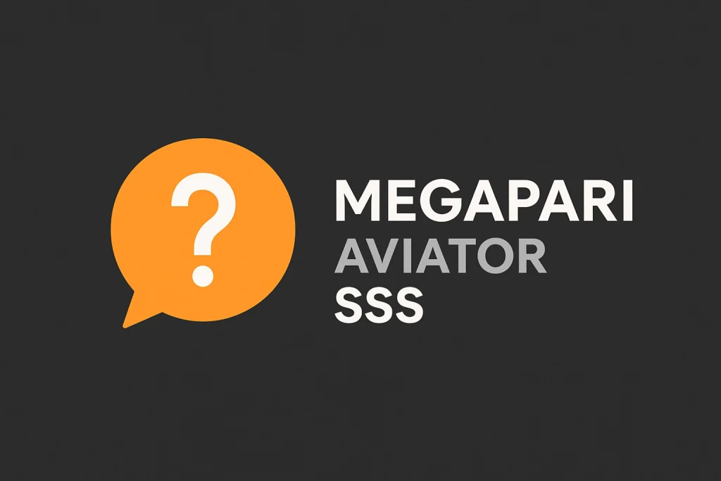 Megapari Aviator hakkında sıkça sorulan sorular için görsel simge
