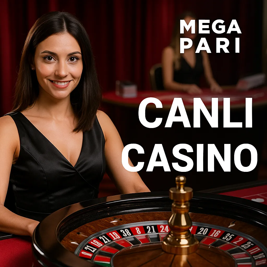 Canlı krupiyeli Megapari rulet masası tanıtım görseli