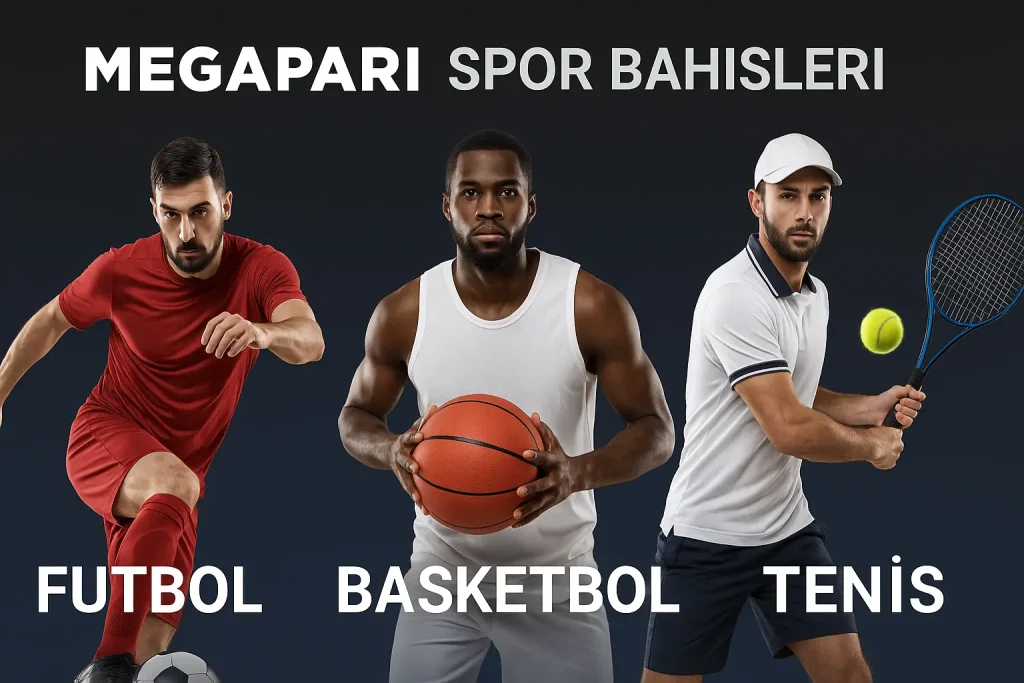 Megapari spor bahisleri tanıtımı – futbol, basketbol ve tenis