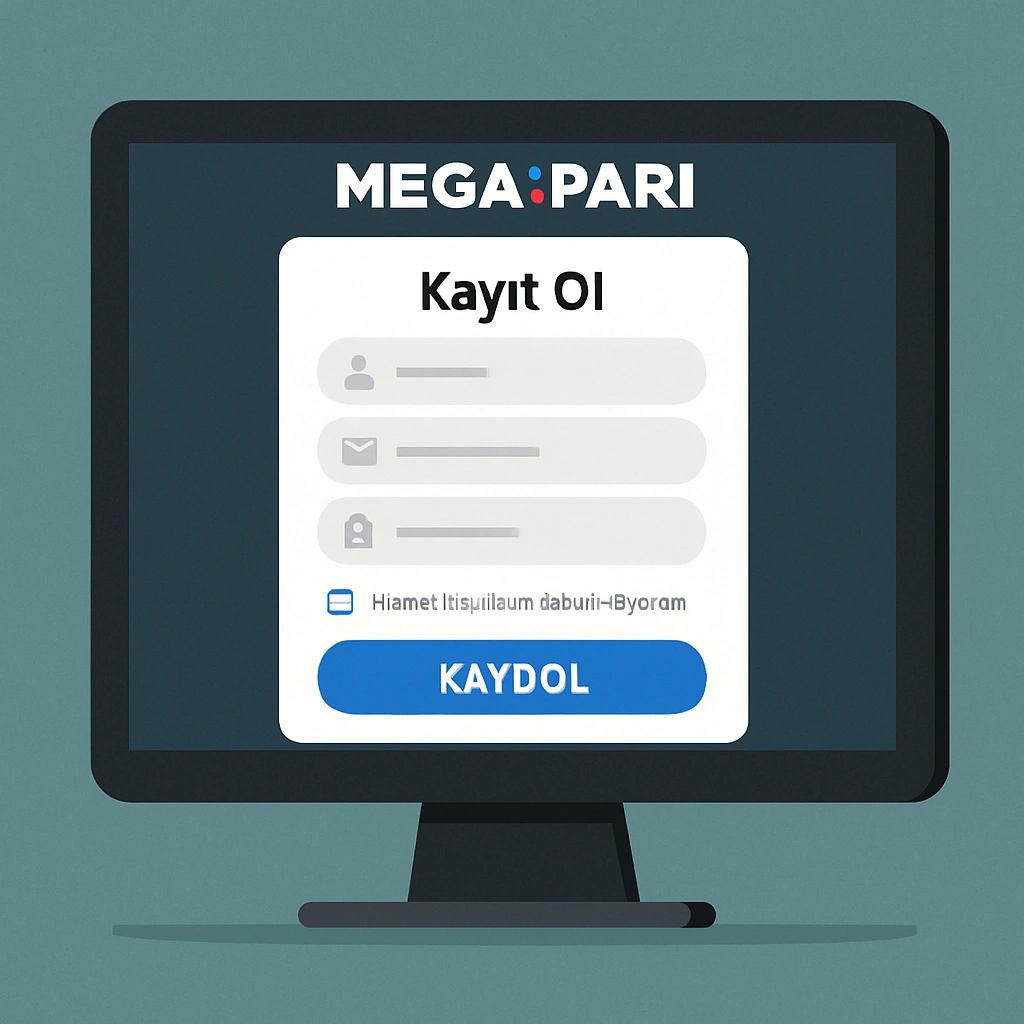 Megapari Üyelik Formu Görseli