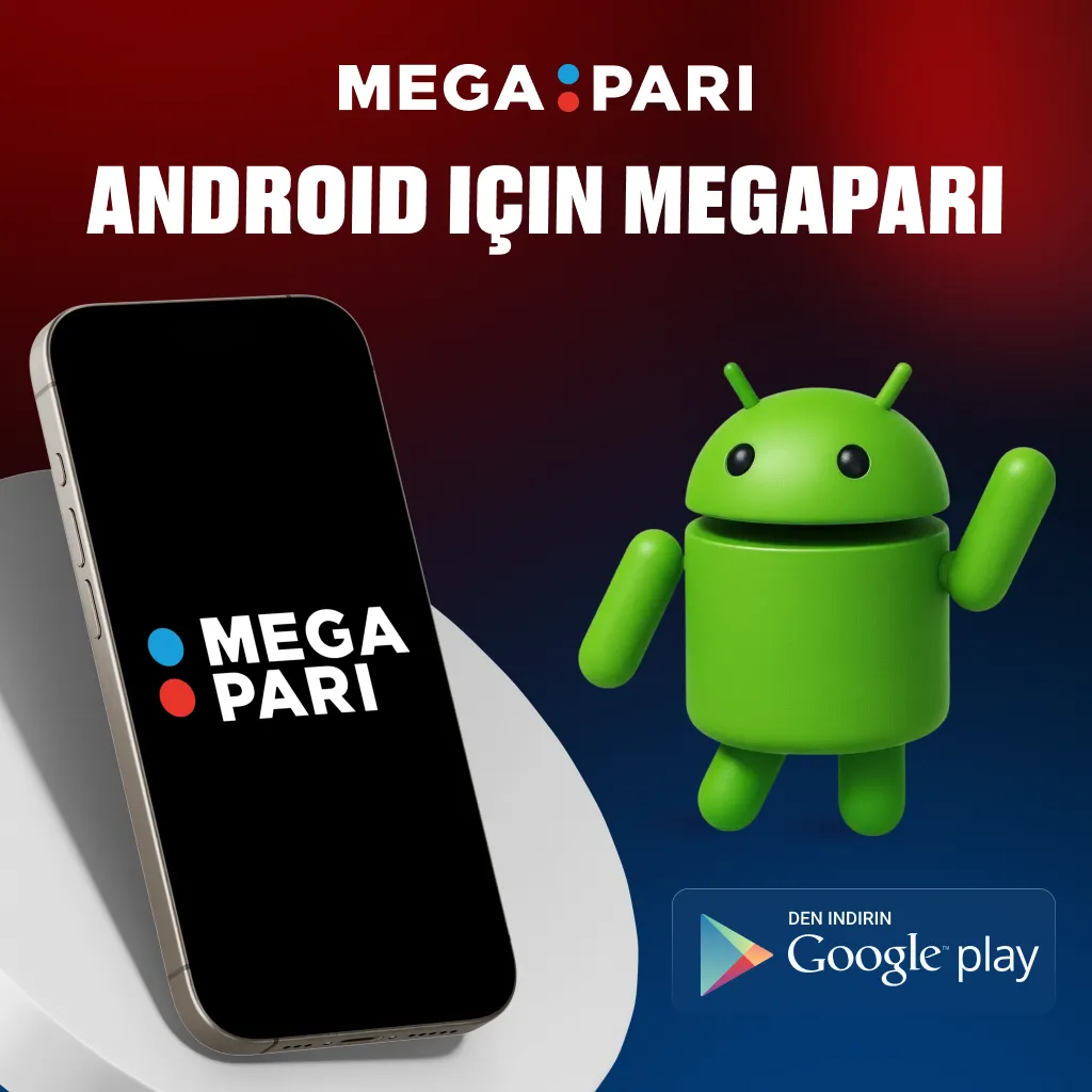 Megapari Android Uygulaması Android için Megapari Mobil Uygulama Görseli