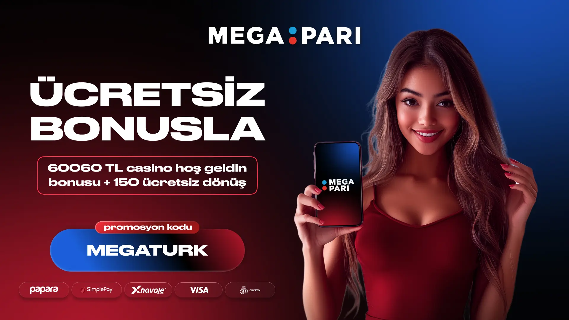 Megapari Hoşgeldin Bonusu Resmi