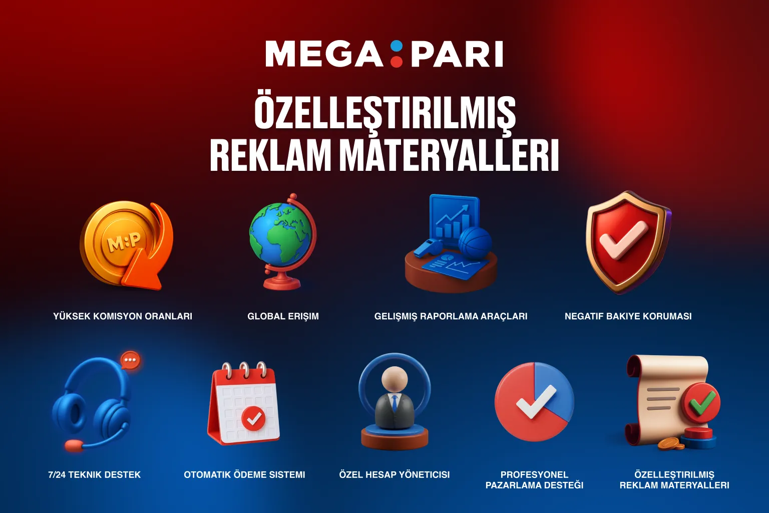 Megapari iş ortaklığı ile kazançlı fırsatlar ve profesyonel destek avantajları