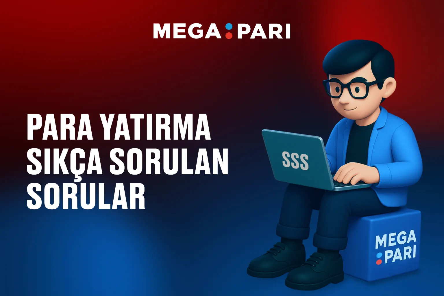 Megapari para yatırma ve destek konularında sıkça sorulan sorular sayfasını inceleyen genç bir kadın